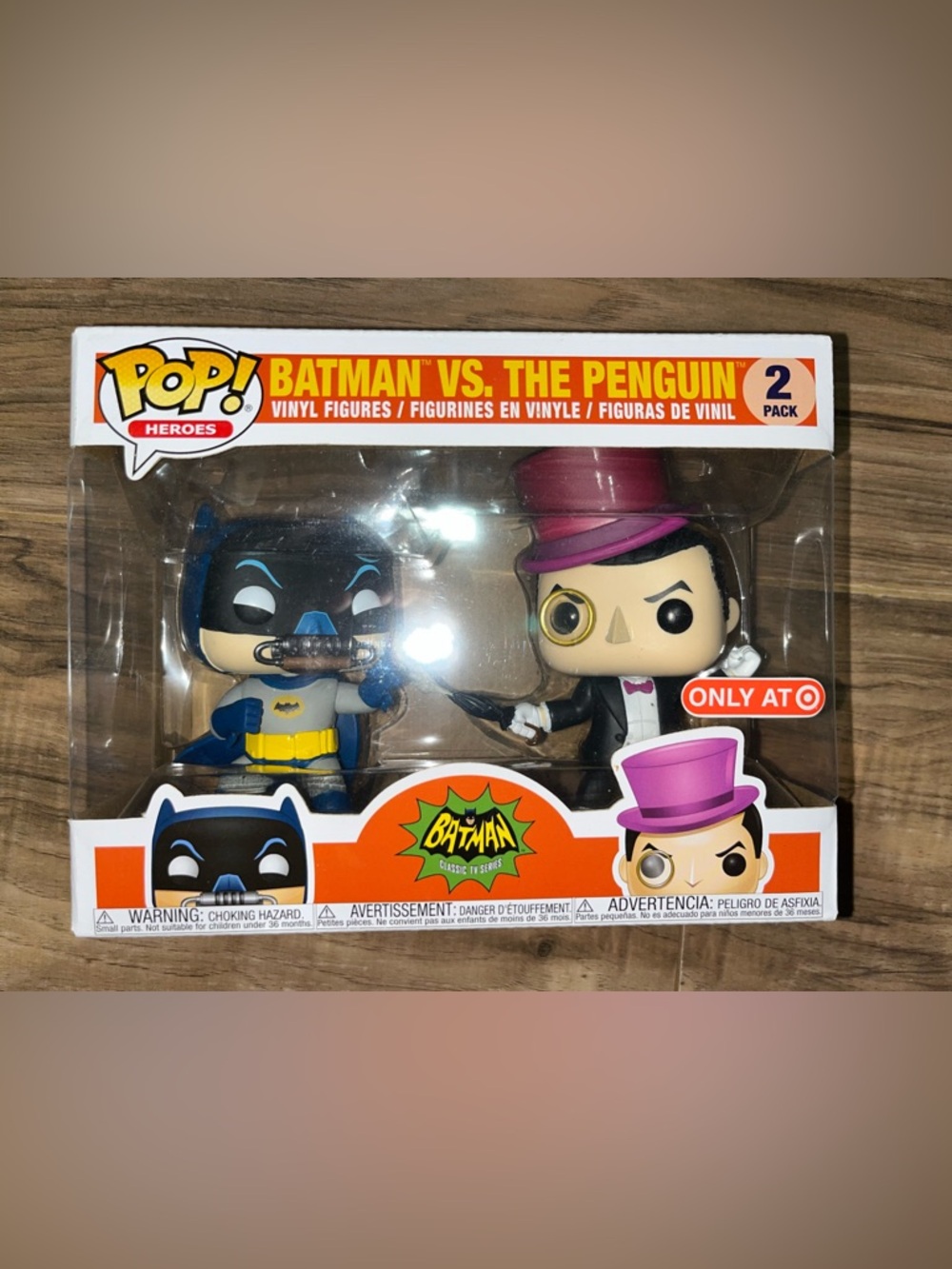 Funko Pop Batman vs the Penguin 2 Pack